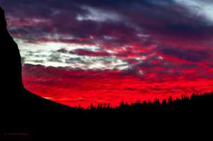 Assiniboine sunset-1095